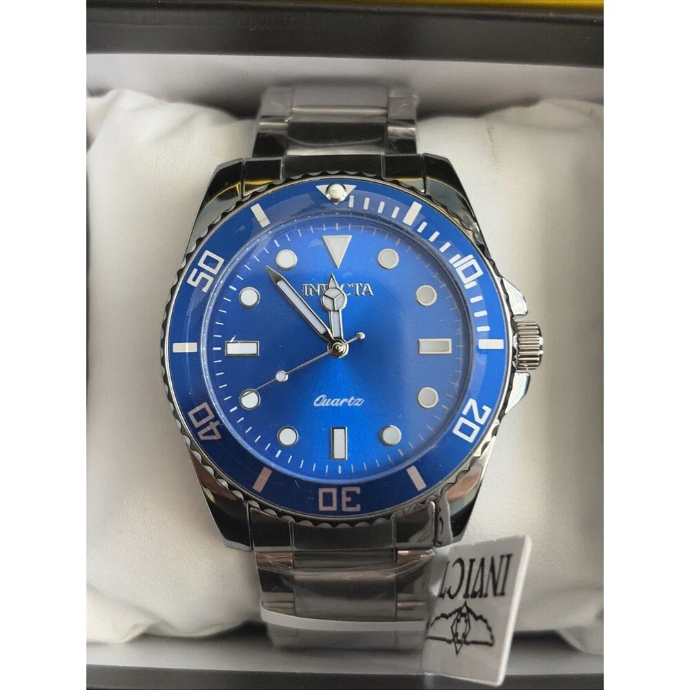 Invicta Diver Men’s Watch Blue Steel 42 mm69402
